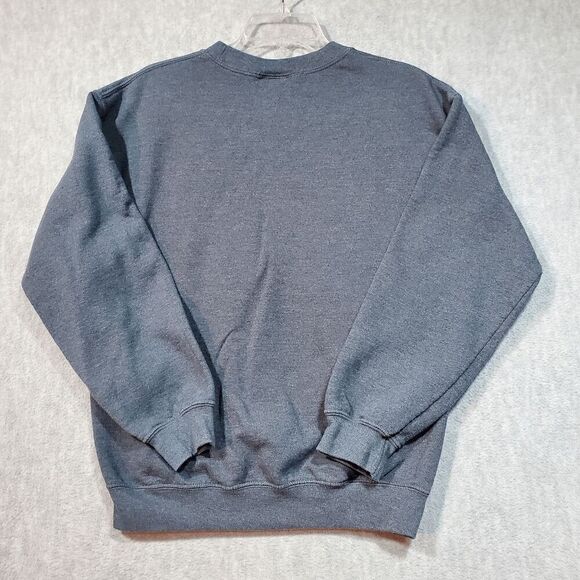 Marines Sweatshirt Mens Medium Gray Fleece Lined MV Sport Semper Fidelis Vintage - Picture 6 of 7